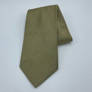 Brooks Brothers OS Gold 100% All Silk Dress Tie